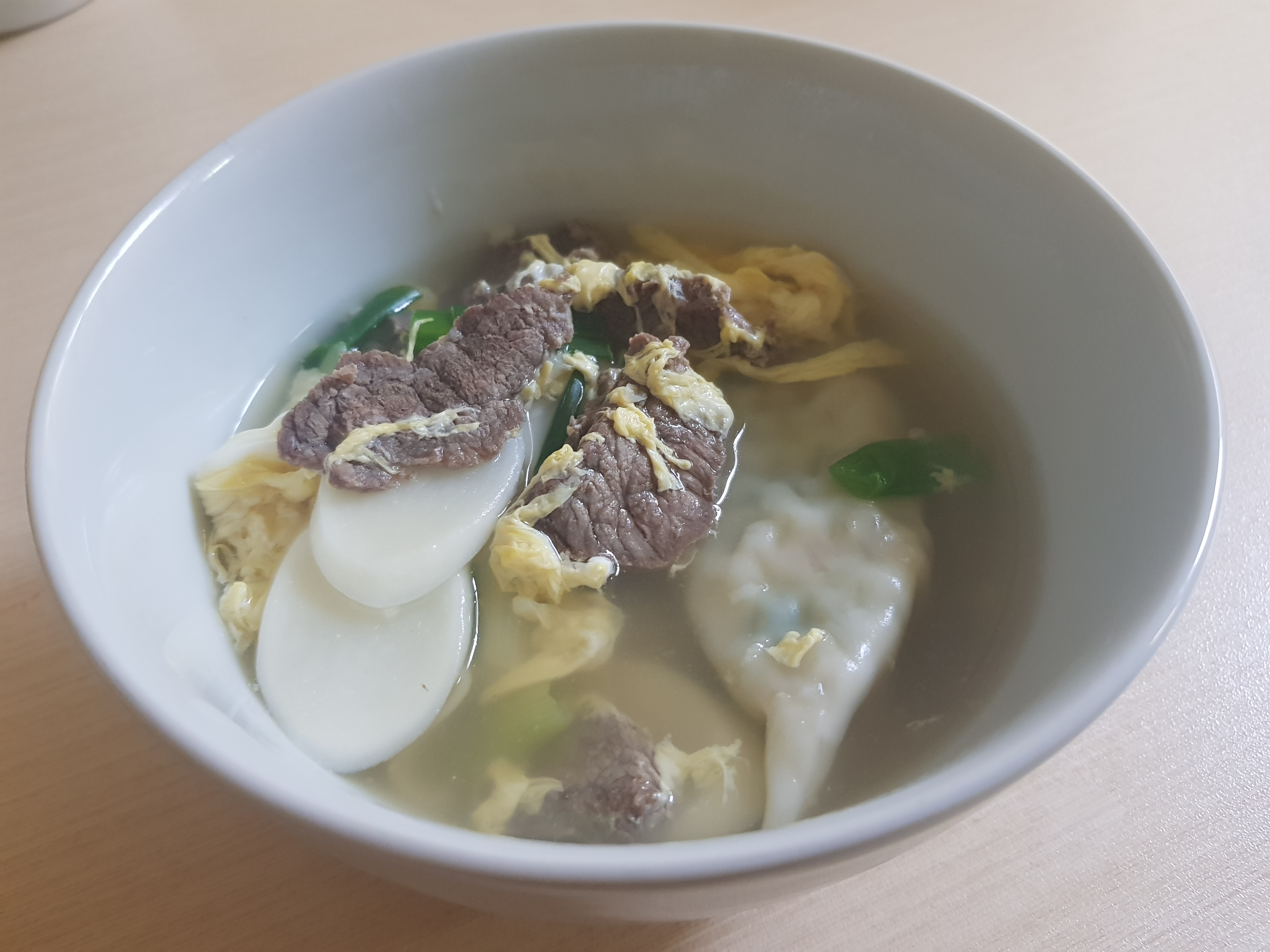 떡만둣국 in cebu :: 웃긴대학 요리 떡만둣국 in cebu