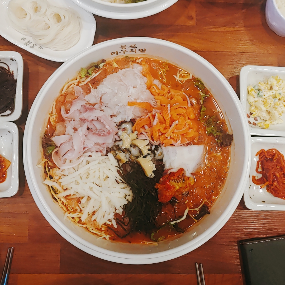속초촉촉한 물회! :: 웃긴대학 요리 속초촉촉한 물회!