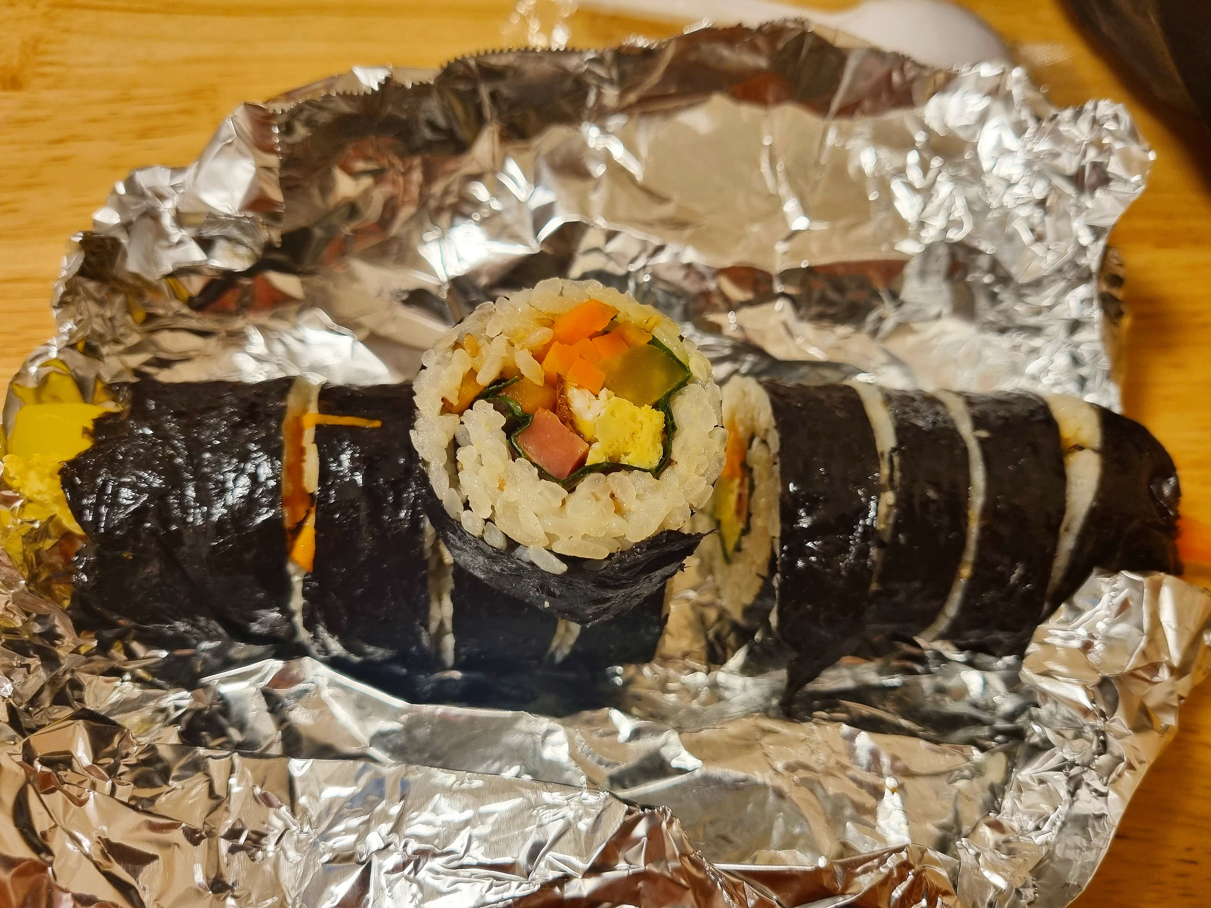 11일차 김밥 :: 웃긴대학 요리 11일차 김밥