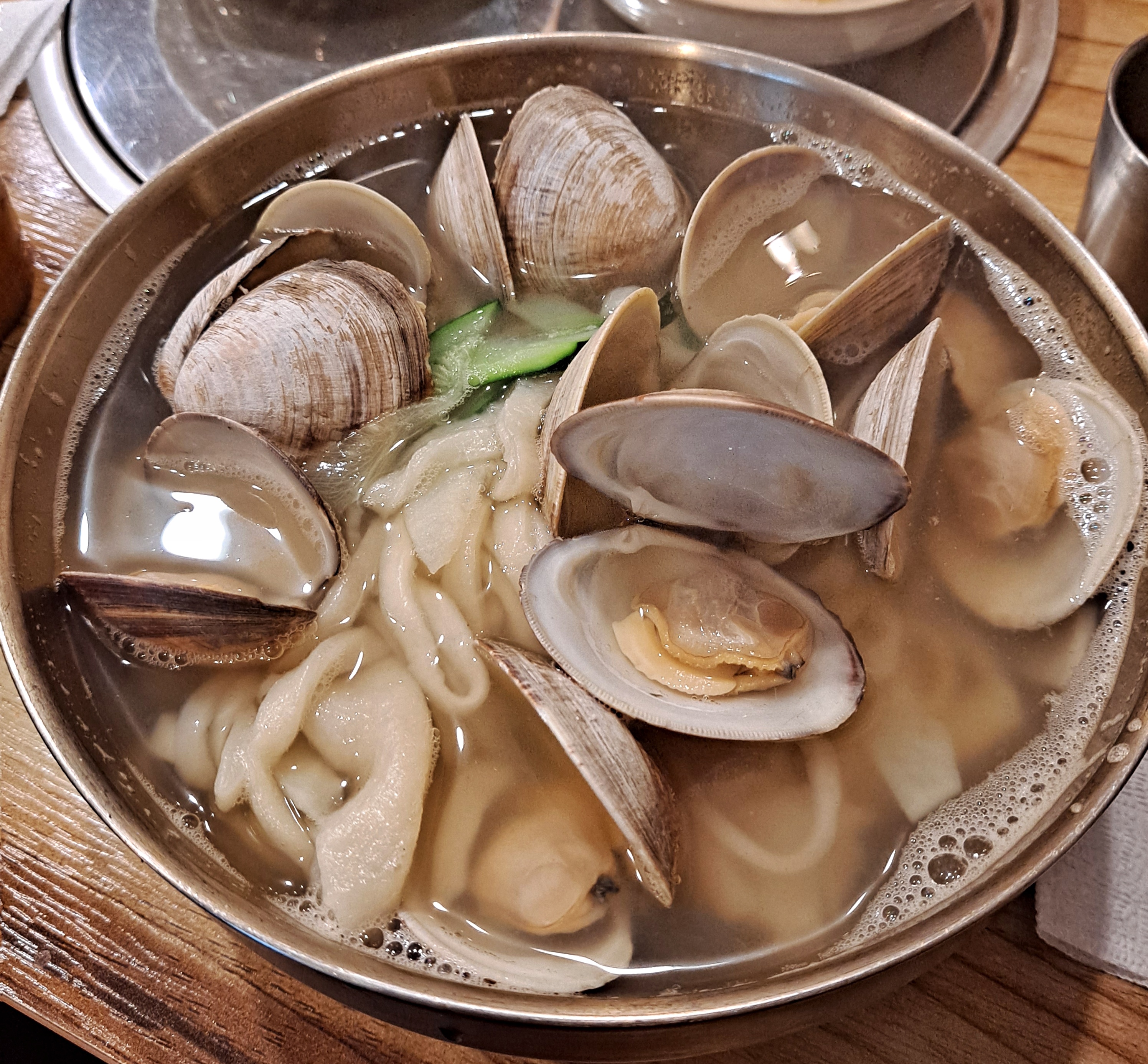 백합칼제비 :: 웃긴대학 요리 백합칼제비