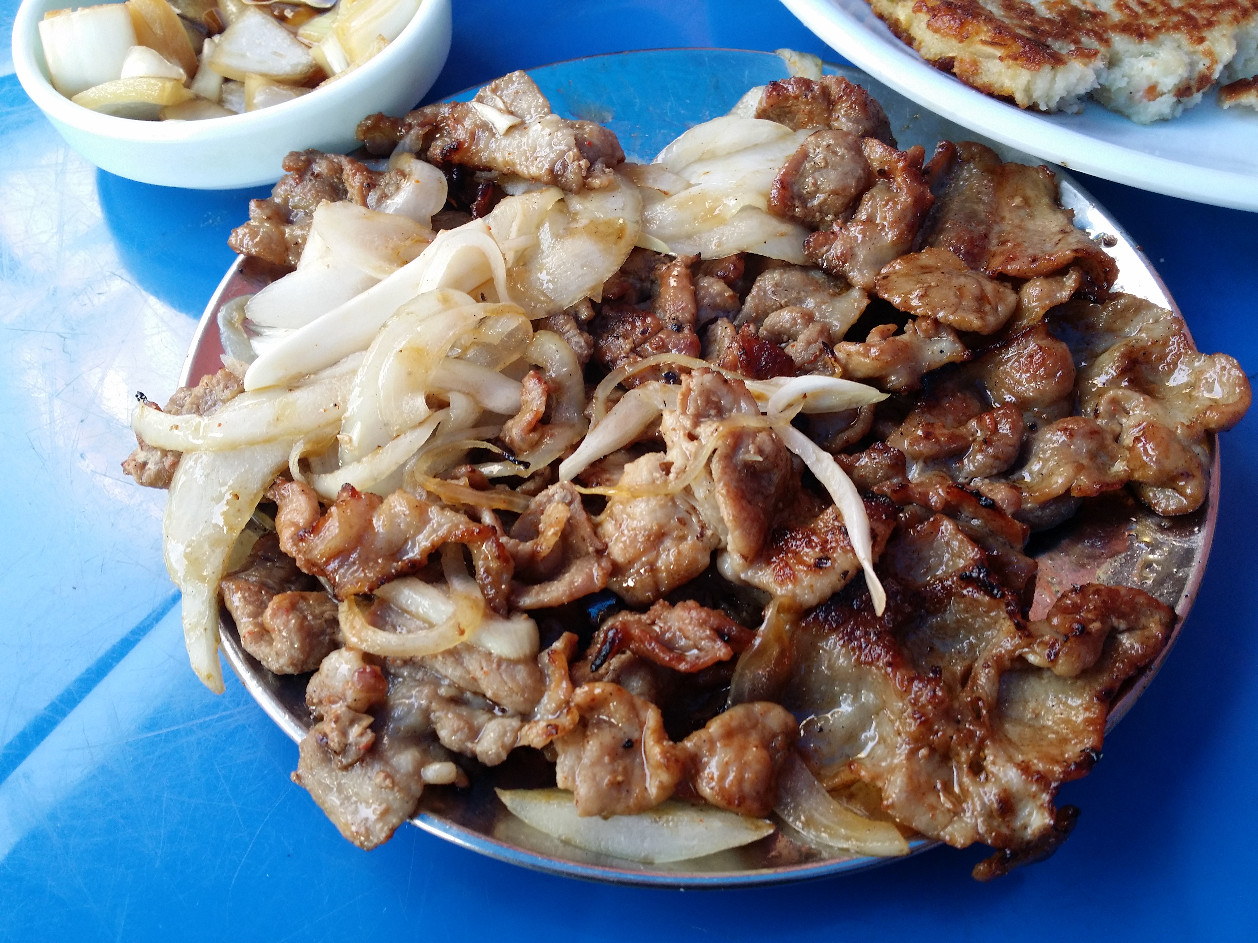 돼지불고기 연탄구이 :: 웃긴대학 요리 돼지불고기 연탄구이
