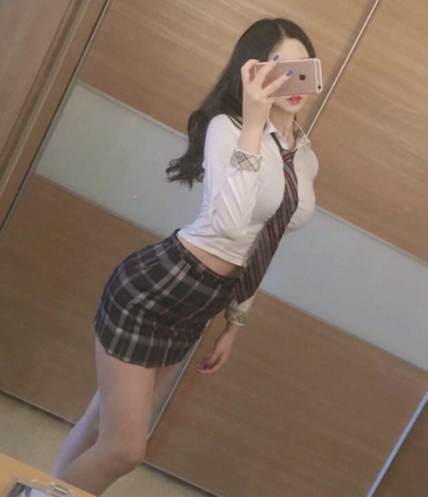 Asian student webcam