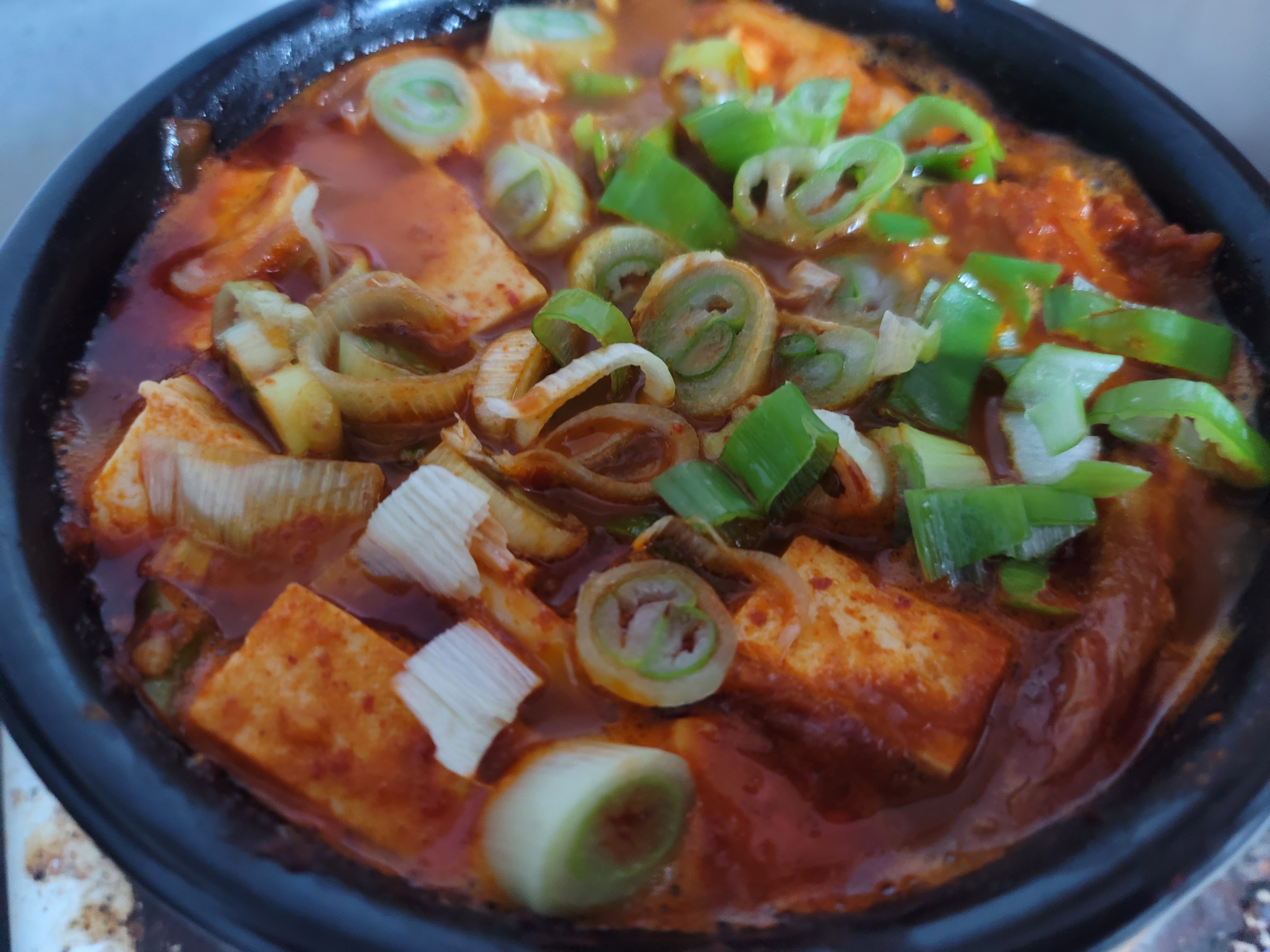 은 치즈찜닥과 김지찌개