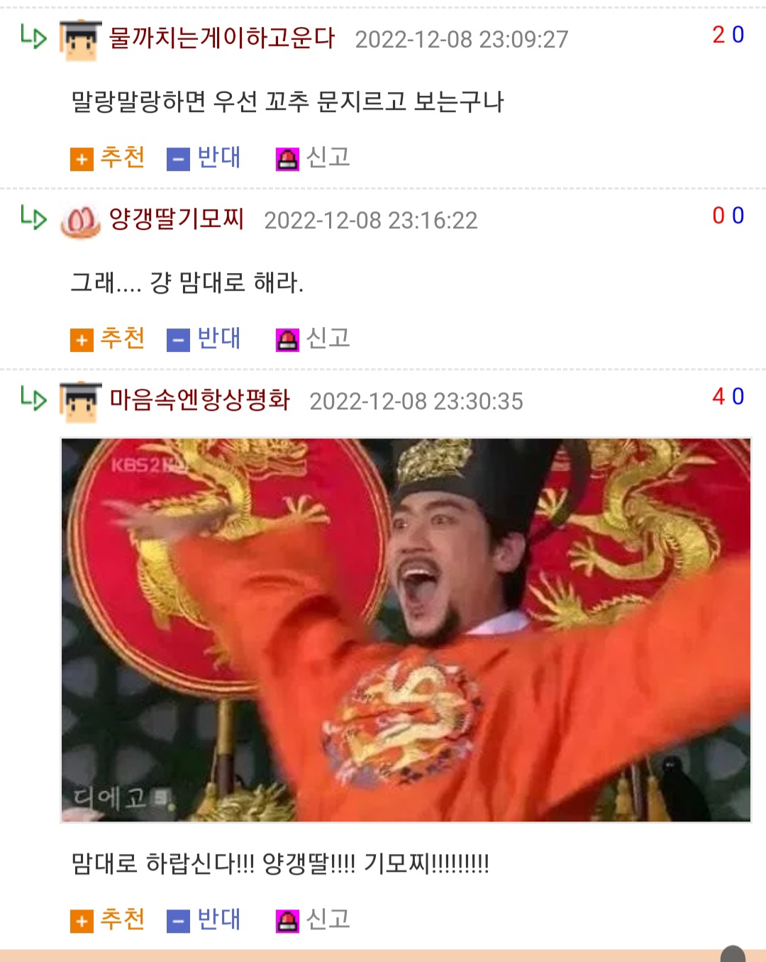 양갱딸 하는 디시인