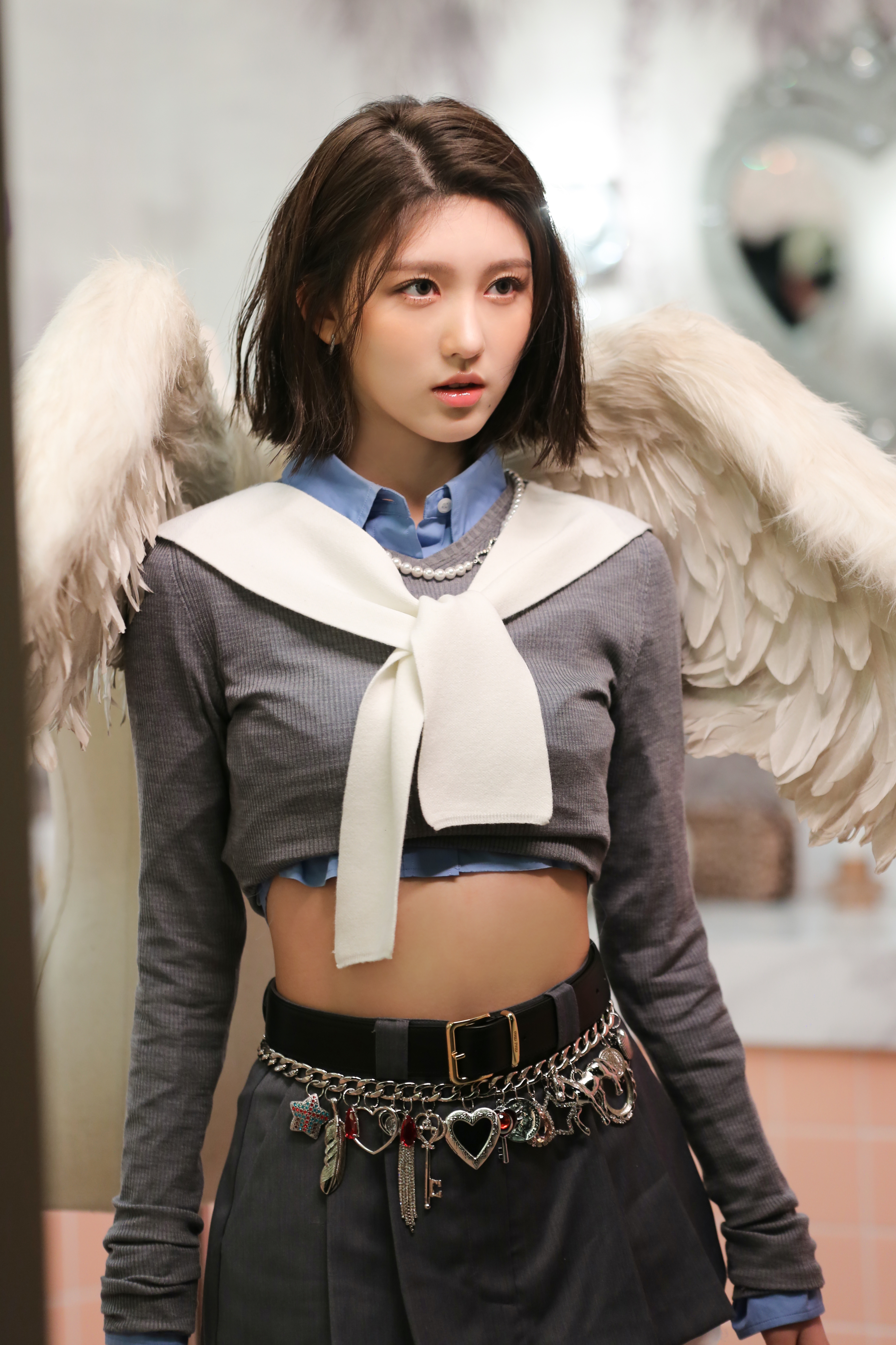 하읏! 너무 큰 게 들어와서, 빠지지 않게 되어버렷!