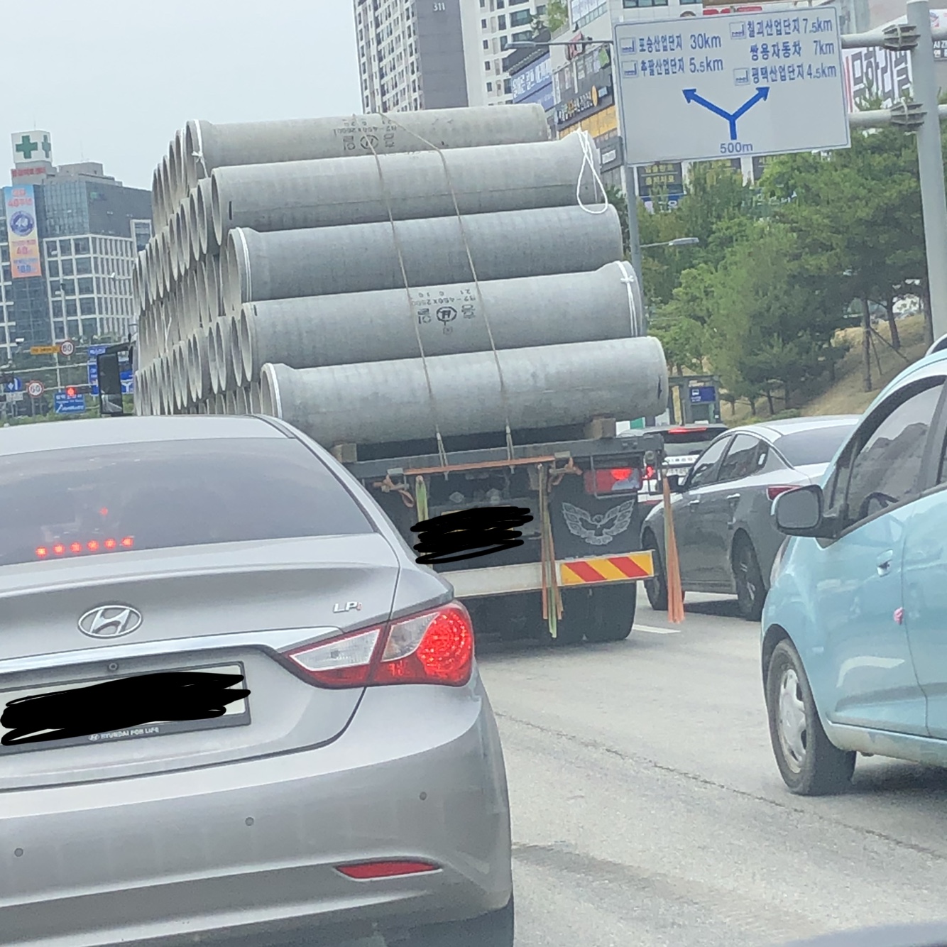 화물차 적재 이렇게 해도 되는거야?